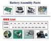 10s 36V 15A litiumbatteri BMS PCM som används för 36V 8AH 10AH 12AH och 15AH batteripaket 37V BMS PCM med balansfunktion