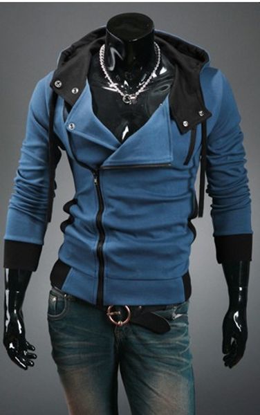 

Hot New Assassin's Creed 3 Desmond Miles Hoodie Top Coat Jacket Cosplay Costume