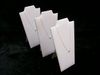 Wholesale 6PCS/lot Necklace Display Neckform Pendant Holder Stands Mannequins White leatherette Jewelry Small Moldel Display Props Boxes