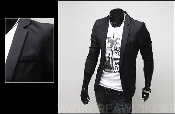Suits Men High Quality Mens Casual Suits Blazers Slim Fit Jacket ...