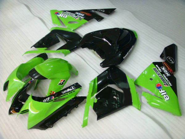 

Комплект обтекателя мотоцикла для KAWASAKI Ninja ZX10R 04 05 ZX 10R 2004 2005 ZX-10R зеленый глянцевый