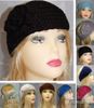 HOT SALE /Women knitted headband with flower,crochet hair headband- Handmade hair accessories Mixed