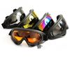 X400 ski glasses cycling goggles PC 100% UVA/UVB protection ANSI Z87.1 strandard 5 colors optional+Free shipping