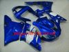 YAMAHA YZFR1 98 99 için özel Motosiklet Kaporta kiti YZF R1 1998 1999 YZF1000 ABS Plastik Mavi beyaz Fairings set + Hediyeler YS08