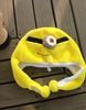 Super Cute Despicable Me Minions yellow people fashion Jorge Dave Stewart Cosplay Soft Plush Kids Cap Hat retail