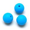 12mm Round Silicone Perle Beads BPA Free 12mm Round Loose Spacer Beads Food Grade Silicone For Jewelry Making