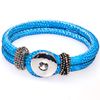 Hot Sale Noosa Chunck Bracelet Noosa Armband PU Leather Noosa Snap DIY Bracelet,interchangeable bracelet