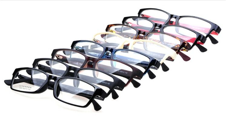 Best Sell Fashion Ultemssessessesses, zwykłe okulary optyczne, okulary octanowe ramki akceptuj mieszane kolory zamówienie