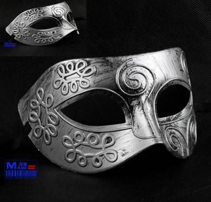 Sıcak satmak Roman Yunan avcı adamları Mask Mask Venedik Karnaval Partisi Maskeli Yapı Cadılar Bayramı Kostüm Düğün Dans Partisi Yarım Yüz Maskeleri Xmas Bauta