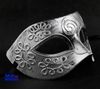 Hot sell romersk grekisk fighter män Mask Venetiansk karneval Fest Maskerad Halloween Dräkt Bröllop Dansfest Halv ansiktsmasker XMAS Bauta