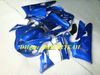 ヤマハYZFR1 00 01 YZF R1 2000 2001 YZF1000 ABSブルーホワイトフェアリングセット+ギフトYD06のための最高評価のオートバイフェアリングキット
