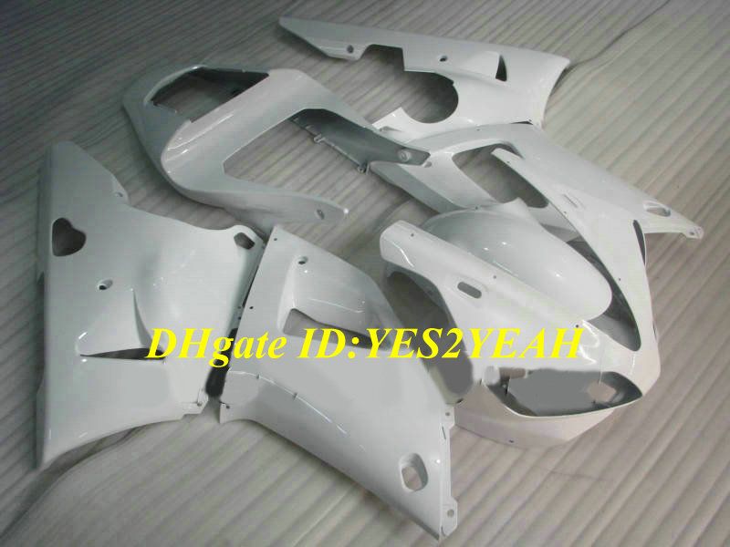 Motorcycle Fairing kit for 2000 2001 YAMAHA YZFR1 00-01 YZF R1 YZF-R1 YZR1000 00 01 Complete white Fairings set+7 gifts YS73