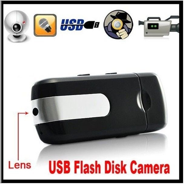 USB Disk Hidden Camera Mini U8 DV USB DISK DVR Camera Motion Detection