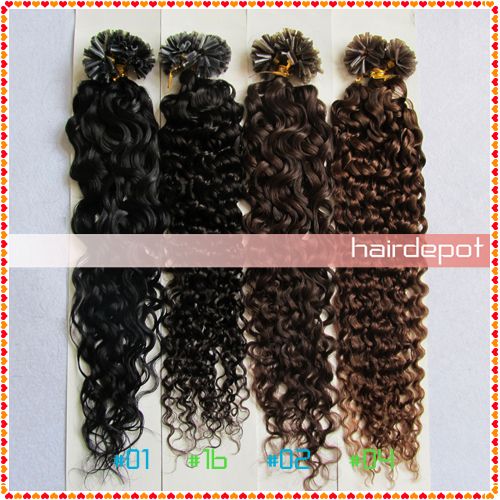 curly hair extensions fusion