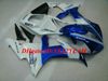 Kit de carénage de moto exclusif pour YAMAHA YZFR1 02 03 YZF R1 2002 2003 YZF1000 Ensemble de carénages ABS Cool Blue blanc + Cadeaux YE14