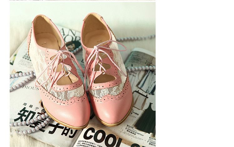 women's lace oxford shoes