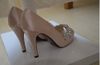 Femmes Satin Strass Peep Toes Plate-Forme Pompes De Soirée De Mariage Talons Hauts Sandales Chaussures Dame Robe Habillée Chaussures Chaussures De Soirée