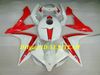 Injection mold Fairing kit for YAMAHA YZFR1 07 08 YZF R1 2007 2008 YZF1000 ABS Red white Fairings set+Gifts YF03