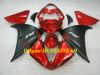 Kit de carénage pour moulage par Injection, ensemble de carénage pour YAMAHA YZFR1 09 10 11 12 YZF R1 2009 2012 YZF1000 ABS rouge noir, ensemble + cadeaux YG04