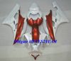 Custom Injection mold Fairing kit for YAMAHA YZFR6 06 07 YZF R6 2006 2007 YZF600 ABS Plastic Red white Fairings set+Gifts YQ17