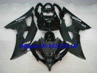 Injectie Mold Fairing Kit voor Yamaha YZFR6 08 09 10 15 YZF R6 2009 2009 2015 YZF600 MATTEGLOSS Black Backings Set + Gifts YG03