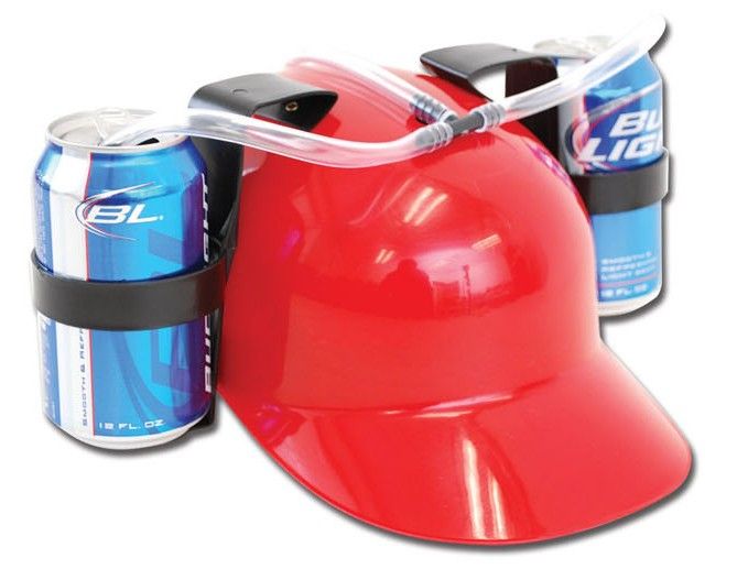 Wholesale Retail Football Fans Cap Drink Hat Wine/ Beer Cap Creative