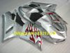 Kit carenatura moto per KAWASAKI Ninja ZX6R 636 05 06 ZX 6R 2005 2006 ABS Fiamme rosse argento Set carene + Regali SP11