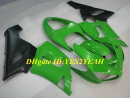 Motorcycle Fairing kit for KAWASAKI Ninja ZX6R 636 05 06 ZX 6R 2005 2006 ABS Top Green black Fairings set+Gifts SP14