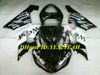 Niestandardowy zestaw motocyklowy dla Kawasaki Ninja ZX6R 636 05 06 ZX 6R 2005 2006 ABS West White Black Fairings Set + Gifts SP25