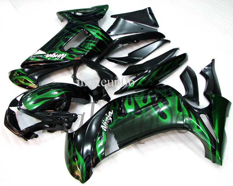 2008 kawasaki ninja 500r fairings