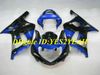 Kit carenatura moto per SUZUKI GSXR600 750 K1 01 02 03 GSXR600 GSXR750 2001 2002 2003 ABS ABlue nero Set carene + Regali SM03