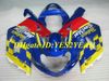 Kit de Carenagem de Motocicleta para SUZUKI GSXR600 750 K1 01 02 03 GSXR600 GSXR750 2001 2002 2003 Azul vermelho amarelo Carimbos + Presentes SM05