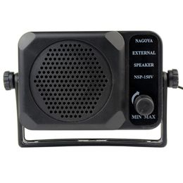-Kostenloser Versand Auto CB Radios Mini externen Lautsprecher NSP-150v Ham Für ICOM Yaesu Schwarz J0075A