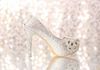 Scarpe da sposa da sposa con diamanti scintillanti unici in cristallo con strass, tacchi alti, sandali impermeabili, scarpe da ballo perfette per il matrimonio