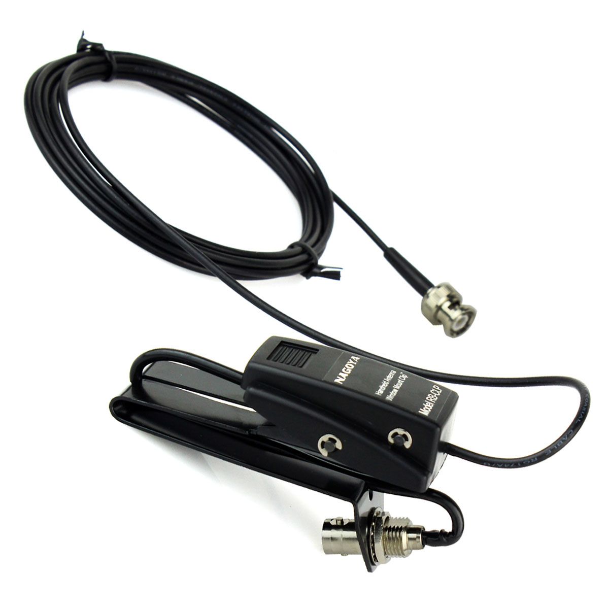 NAGOYA RB CLP Window Clip Mount RG 174/U 3m Cable BNC For Radio/Antenna BNC Connector J4501A