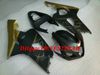 Hi-Grade Motorcycle Fairing kit for SUZUKI GSXR600 750 K4 04 05 GSXR600 GSXR750 2004 2005 ABS black golden Fairings set+Gifts SG12