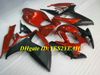 Hi-Grade Motorcycle Fairing kit for SUZUKI GSXR600 750 K6 06 07 GSXR600 GSXR750 2006 2007 ABS Red black Fairings set+Gifts SB01