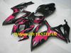 Kit carenatura moto personalizzata per SUZUKI GSXR600 750 K6 06 07 GSXR600 GSXR750 2006 2007 ABS Set carene rosa nere + regali SB11