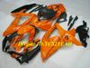 Kit de carénage pour SUZUKI GSXR600 750 K8 08 09 GSXR 600 GSXR750 2008 2009, ensemble de carénage Orange noir + cadeaux SE07, moule d'injection