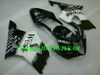 Motorcykel Fairing Kit för Suzuki GSXR1000 K2 00 01 02 GSXR 1000 2000 2001 2002 ABS West White Black Fairings Set + Gifts SM03