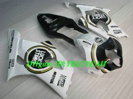 Custom Injection mold Fairing kit for SUZUKI GSXR1000 K3 03 04 GSXR 1000 2003 2004 ABS White black Fairings set+Gifts SD04