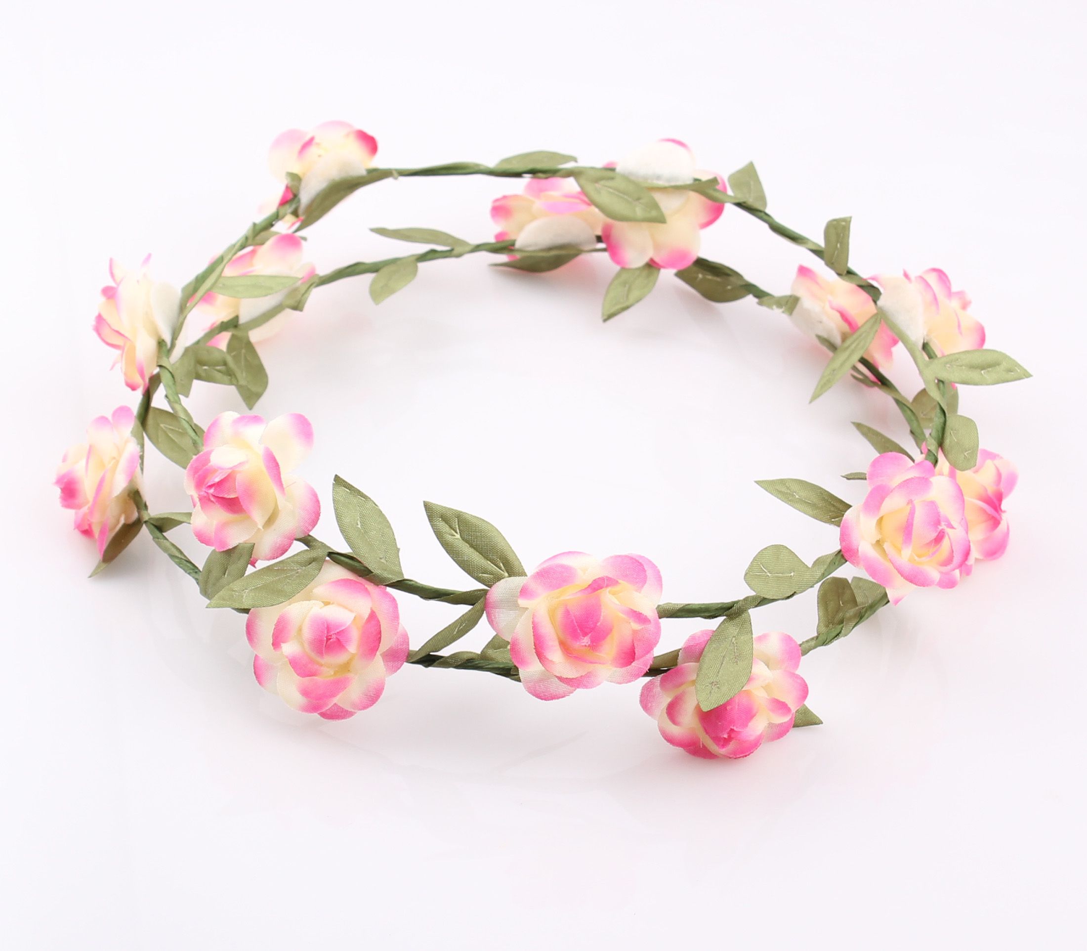 2019 Fashion Hawaiian Flower Garland Wedding Bridal Head Crown Wreath
