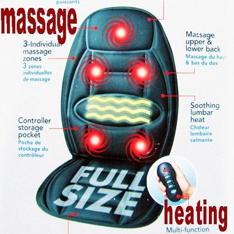Wholesale And Retail Walmart Car Chair Back Seat Massage Heated