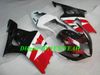 Kit de carénage de moulage par injection de haute qualité pour SUZUKI GSXR1000 K3 03 04 GSXR 1000 2003 2004 Ensemble de carénages ABS rouge blanc noir + cadeaux SD10