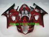 Hi-Grade Injection Mold Fairing kit for SUZUKI GSXR1000 K3 03 04 GSXR 1000 2003 ABS Black flames Red Fairings set+Gifts SD11