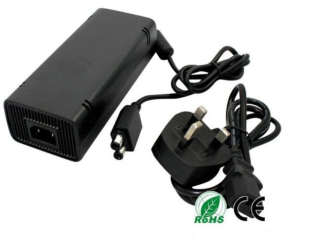 AC Adapter Power Supply Cord Charger FOR XBOX 360 Slim Charger for game xbox 360