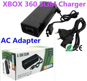 Adaptador AC carregador de cabo de alimentação para XBOX 360 Slim carregador para jogo xbox 360