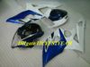 Hi-Grade Injection mold Fairing kit for SUZUKI GSXR1000 K5 05 06 GSXR 1000 2005 2006 ABS White blue Fairings set+Gifts SE16