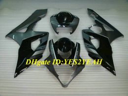 Hi-Grade Injection Mould Fairing kit for SUZUKI GSXR1000 K5 05 06 GSXR 1000 2005 2006 ABS Grey black Fairings set+Gifts SE17