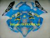 Hi-Quality Injection Mold Fairing kit for SUZUKI GSXR1000 K5 05 06 GSXR 1000 2005 ABS Plaastic blue Fairings set+Gifts SE19